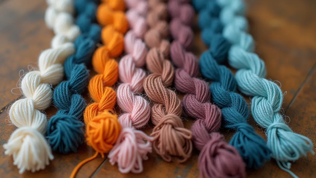 Selection of macrame cords